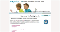 Desktop Screenshot of cognitas.de